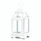 8.75&#x22; White Mini Contemporary Lantern